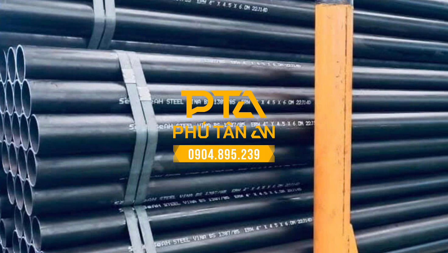 Ống hàn đen SeAH A53 BS1387